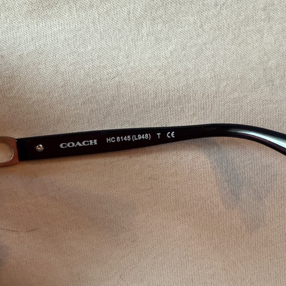 Coach Women's Burgundy Sunglasses - Picture 2 of 5